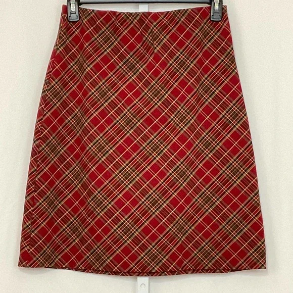 Requirements Women’s Plaid Skirt Size 12 - Picture 2 of 4
